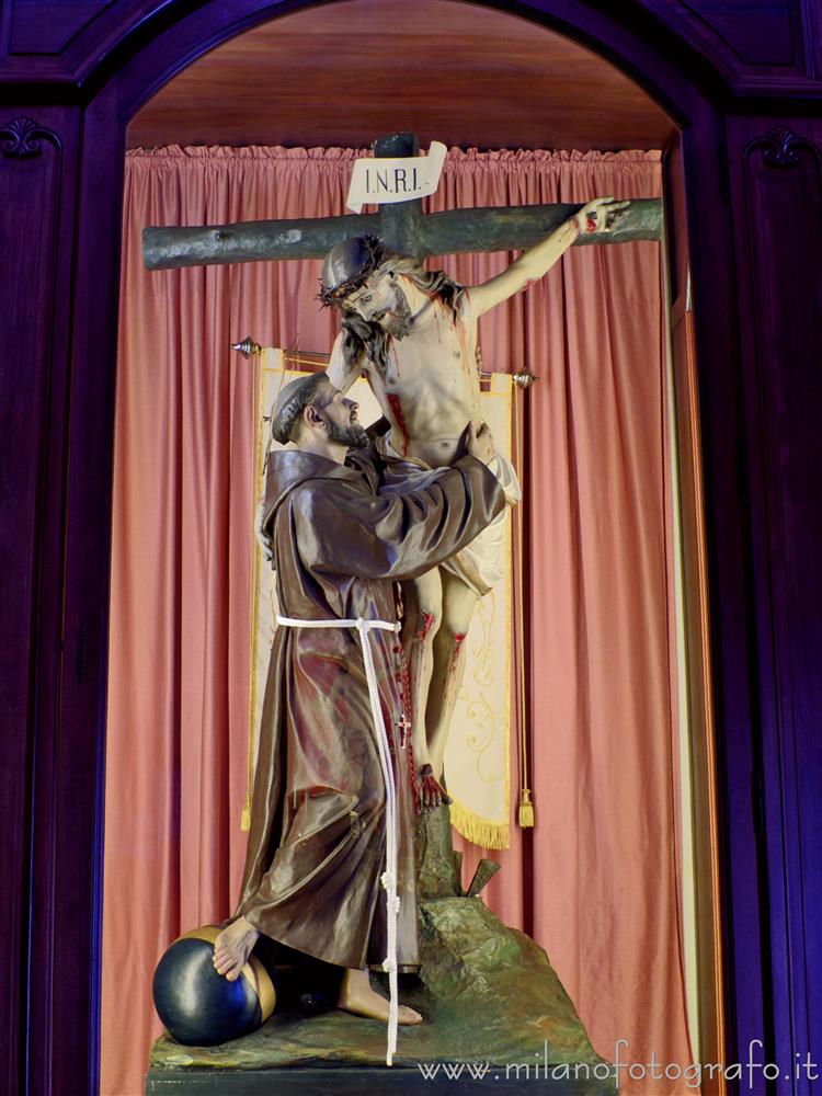 Racale (Lecce, Italy) - Saint Francis of Assisi with the Crucifix in the Church of St. George